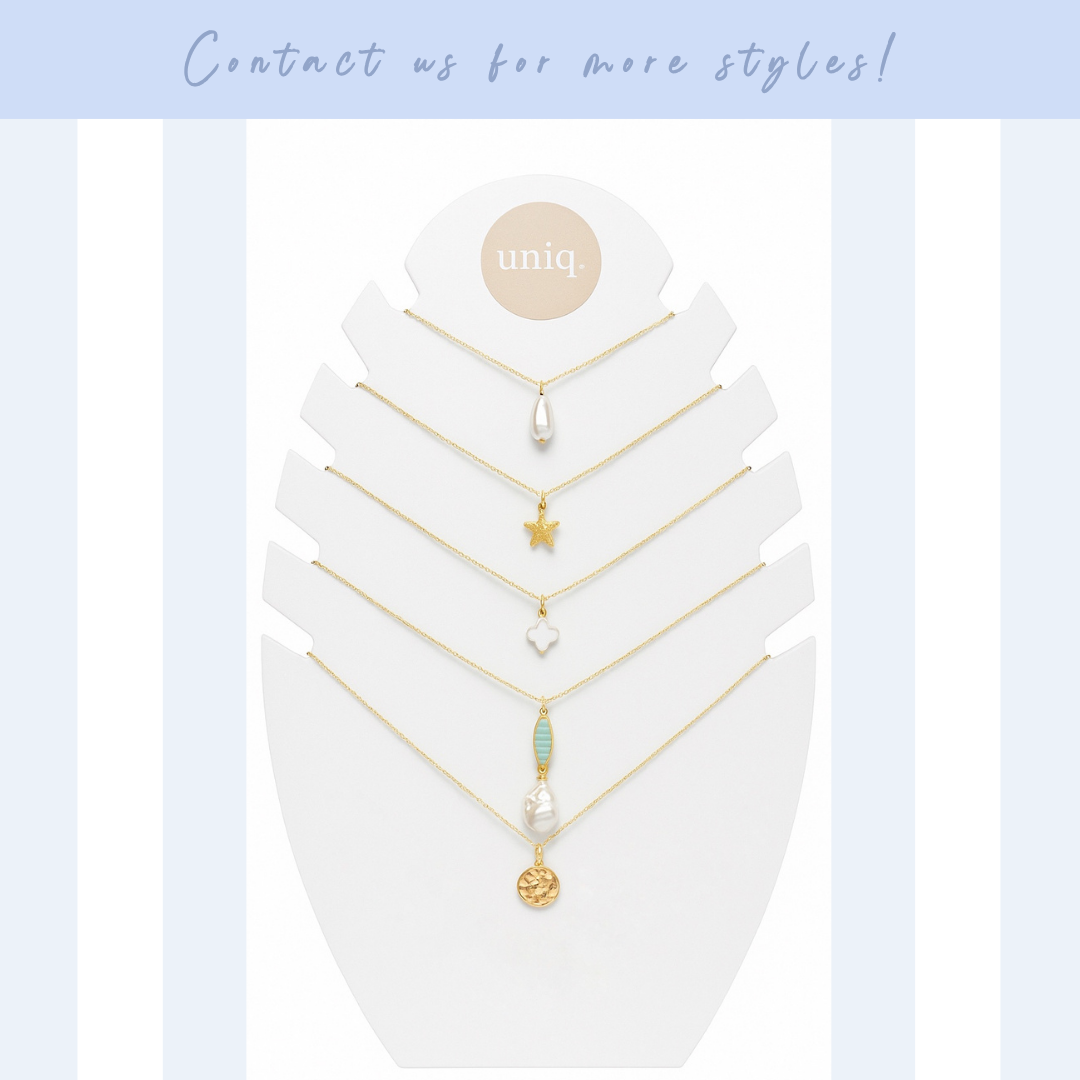 GOLD CHAIN NECKLACE ✿ CONCH SHELL