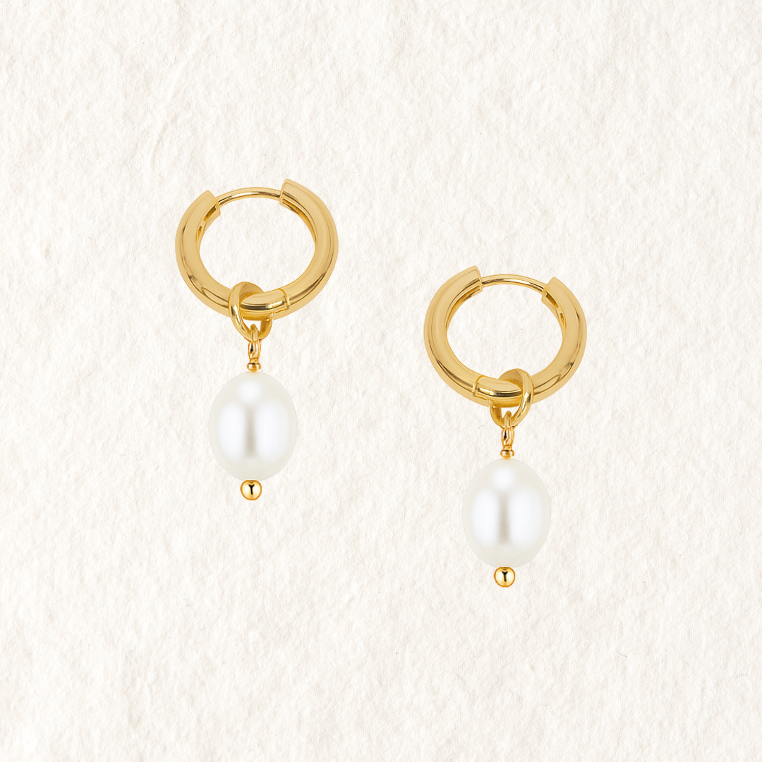 PEARL HOOPS ✿ CARI