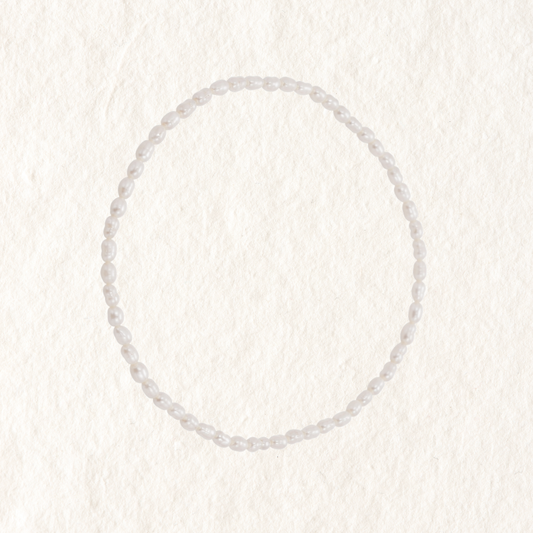 PEARL ANKLET ✿ STRETCHY