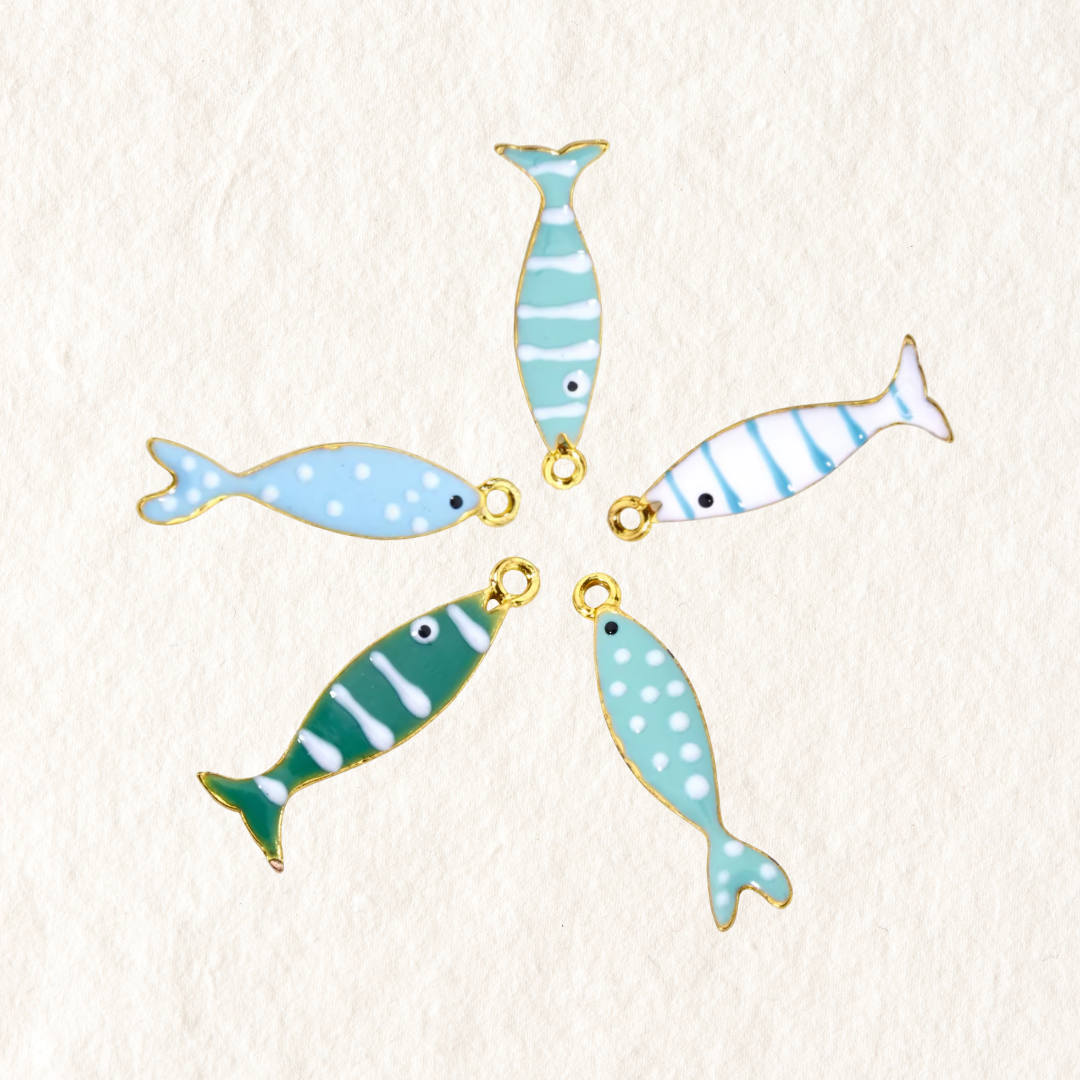 PEARL FISH HOOPS ✿ NONA
