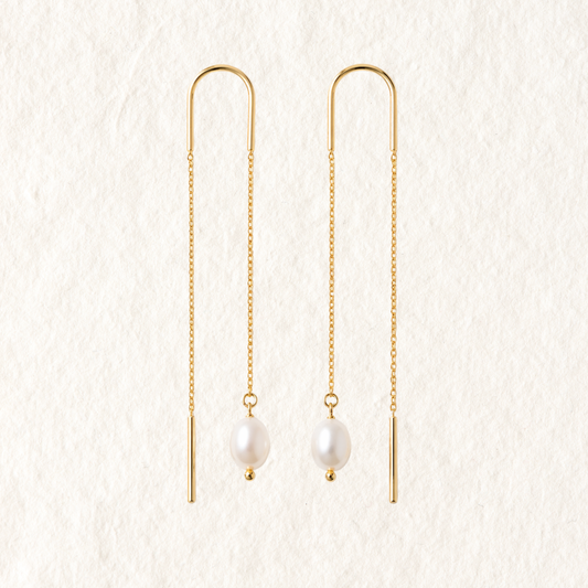 PEARL DROP EARRINGS ✿ OLIVIA