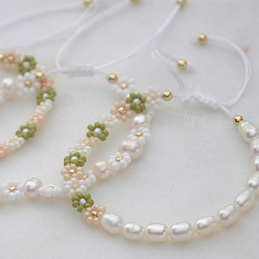 DAISY PEARL BRACELET ✿ MAUI