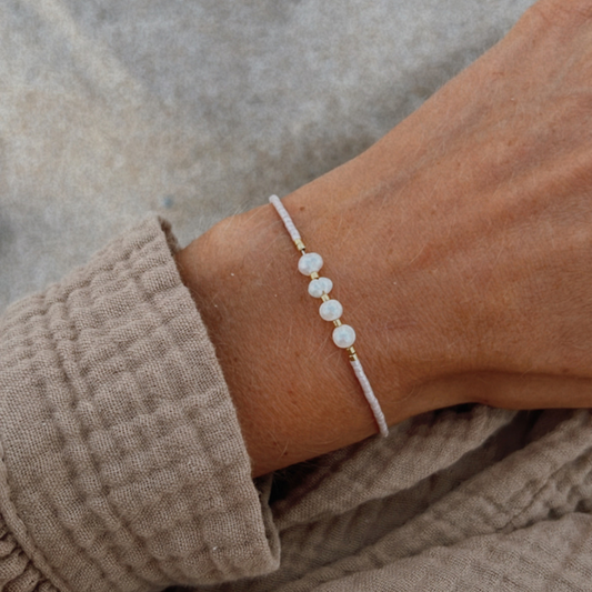 STACKING BRACELET ✿ PEARL